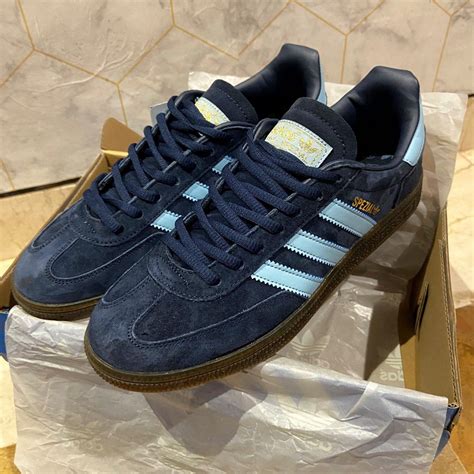 adidas core blue spezial|adidas spezial navy blue.